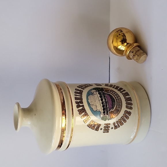 New Hampshire State Liquor Commission Decanter 1974 Royal Haliburton China - Picture 14 of 16